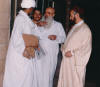 مع الشيخ راشد الغنوشي والدكتور حسن الترابي - في منزل الشيخ أسعد - 1991