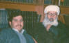 مع ابنه محمد - في التسعينات 